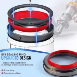 Dammsugartillbehör-Ersättningsdammsugare + Filter för Dyson V11, V15, SV14, SV15, SV22 Dammsugare