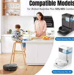 Dammsugartillbehör-Ersättningsdelar för iRobot Roomba Plus 405 dammsugare - Håll ditt hem rent och fräscht