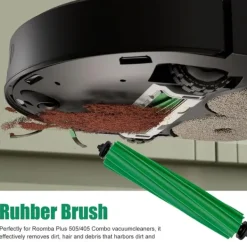 Dammsugartillbehör-Ersättningsdelar för iRobot Roomba Plus 405/505 Combo dammsugare - Håll din robotdammsugare i toppskick
