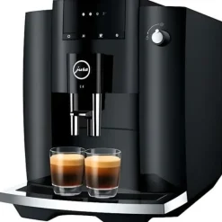 Espressokaffemaskin med kvarn - Jura - Modell Piano - Svart - 15 bar - 5 kaffespecialiteter