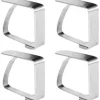 Excellent Houseware Stålklämmor för bordsdukar 4 st.