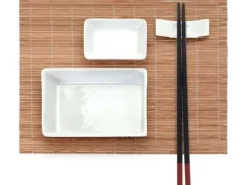 Tillbehör För Matservering-EXCELLENT SUSHI SERVERING HOUSWARE för 2 personer 12 artiklar