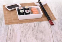 Tillbehör För Matservering-EXCELLENT SUSHI SERVERING HOUSWARE för 2 personer 12 artiklar