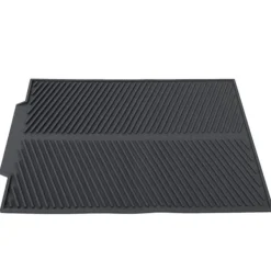 Diskställ & Torkställ-Extra stor diskmatta av premium värmetålig silikon (grå)