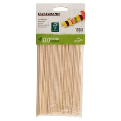 Fackelmann Sataypinnar i trä 20 cm 100 bitar