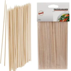 Fackelmann Sataypinnar i trä 20 cm 100 bitar