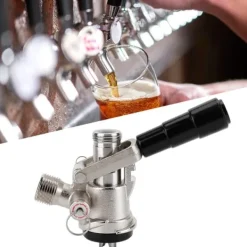 Ölkranar-Fatkoppling S-typ fatölsdispenser med säkerhetstryckventil hembryggningssystem