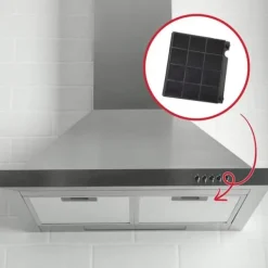 Köksfläktar-FCH160 kolfilter för Candy hood - Designad för modellerna 49019595, 94212247400, EFC60400X