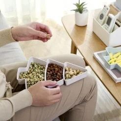 Festligt Julgransfat i Vit