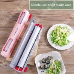 Tillbehör Till Matförvaring-Filmklipp - LUNAVO - Professionell låda - ABS och rostfritt stål - 0,4 kg - Contemporary design