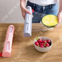 Tillbehör Till Matförvaring-Filmklipp - LUNAVO - Professionell låda - ABS och rostfritt stål - 0,4 kg - Contemporary design