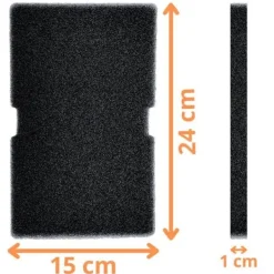 Torktumlare-Filter - Beko - 2964840100 - Set of 2 - Compatible Tumble Dryer - Black