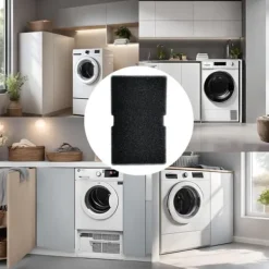 Torktumlare-Filter - Beko - 2964840100 - Set of 2 - Compatible Tumble Dryer - Black