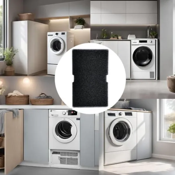 Torktumlare-Filter - Beko - 2964840100 - Set of 2 - Compatible Tumble Dryer - Black