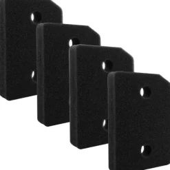 Torktumlare-Filter till 9164761 torktumlare värmepumpstorktumlare, 4 st svampfilter för torktumlare 208 x 156 x 30 mm, luddfilter skumfilter svampfilter