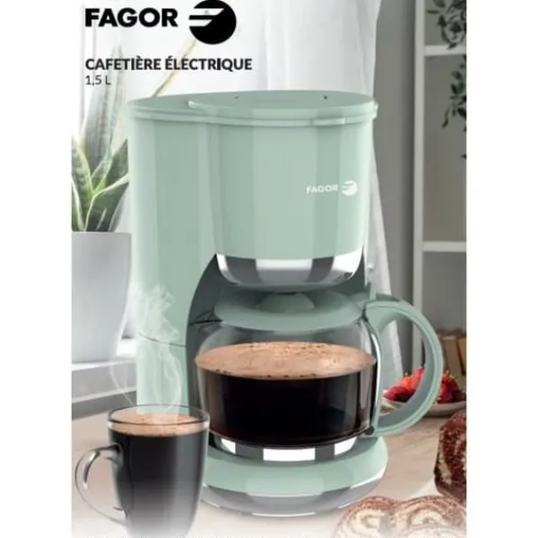 Filterkaffebryggare - FAGOR - FG1560 - 1,5L - 12 koppar - Håll värmen