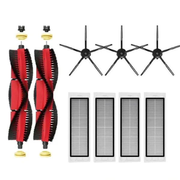 Dammsugartillbehör-Filterkit till Roborock S5, S6 m.fl - Svart