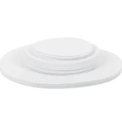 Filtskyddsdyna Friktionsfri Förvaringsseparator Isoleringsmatta Mattallrik Porslinsavdelare (Vit 48 ST)