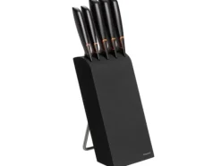 Fiskars Köksknivar-- Knivblock och knivuppsättning - 5 st.
