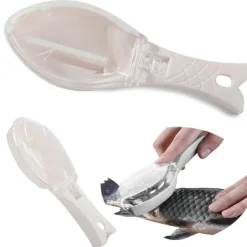 Fiskfjällare / Skalare - Skalar bort fjäll från fisk