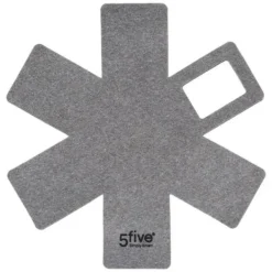 Grytlappar & Grillvantar-5five - 6 skydd mot repor grå/svart