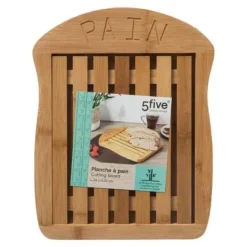 5five - brödskärbräda 34x26cm bambu