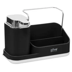 5five - diskhoorganisatör med distributör 300ml "neo" grå svart