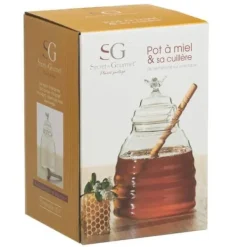 Honungsburkar-5five - honungsburk 400ml med sked