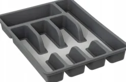 5five Bestickorganisatör för låda, 5 fack, 26,5 x 36,5 x 5 cm