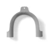 Tvättmaskiner-Fixapart Krökhållare utloppsslang Grå