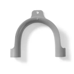Tvättmaskiner-Fixapart Krökhållare utloppsslang Grå