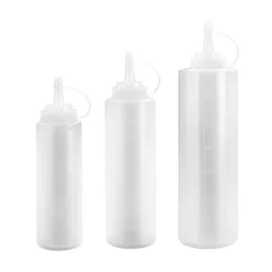 Ibili Såsbehållare-Flacontank - Plast - 0,700 L - Genomskinlig - Graduerad - Diskmaskinssäker