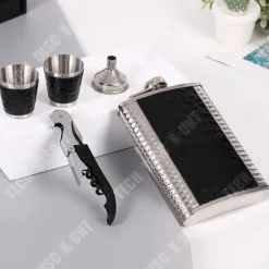Verktygsset För Drinkar-Flask - TD® - Vinkanna - Rostfritt stål - Portabel - Modern och enkel