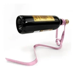 Vinflaskhållare-Flaskhållare - EUROWEB - Röd Band - Metall - 32x17x14cm - Tillbehör Vuxen