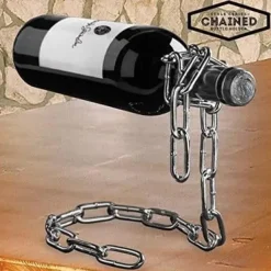 Flaskhållare - Metall - Synvilla - Unik design - För vuxna