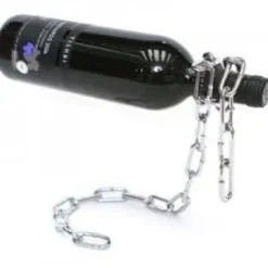 Flaskhållare Kedja - Tillbehör för vin - Järn belagt med nickel - 30x3cm