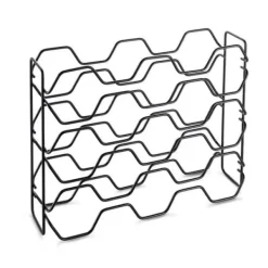 Vinflaskhållare-Flaskställ - Metaltex - MTLPRO-382915000 - Vit - Metall - Enkel montering