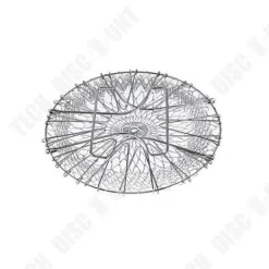 Durkslag & Silar-Fällbar Salladskorg - TD® - Rostfritt Stål - Silver - 23,5 cm - 9,5 cm