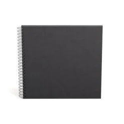 Förvaring Av Fotografier-Fotoalbum Black med vita blad 35x31,5cm Bigso Box of Sweden