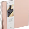 Fotoalbum Dusty Pink med svarta blad 35x31,5cm Bigso Box of Sweden