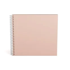 Fotoalbum Dusty Pink med svarta blad 35x31,5cm Bigso Box of Sweden