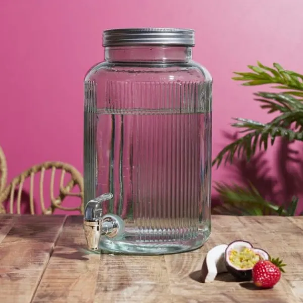 Dryckesautomater-FÄRGAD GLAS FONTÄN 5L