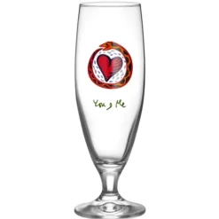 Kosta Boda Glas-Friendship Ölglas You and Me, 50cl -