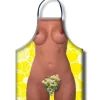 Förkläden-Förkläde - HET DIABLO - Dam - 100% Polyester - Roliga Illustrationer - Justerbar