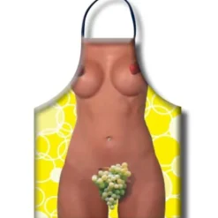 Förkläden-Förkläde - HET DIABLO - Dam - 100% Polyester - Roliga Illustrationer - Justerbar
