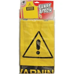 Förkläde - Warning, Man Cooking