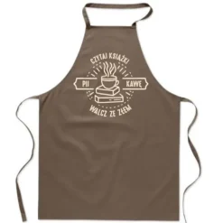 FÖRKLÄDE MED TRYCK rolig köksgåva