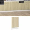 Diskmaskiner-Front för diskmaskin “Lyon” - Tåligt och lättskött | Färg: Sonoma-ek | Storlek: 45x3x67 cm