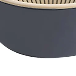 Durkslag & Silar-Frukt Grönsaker Tvättkorg Rund Dubbellager Kökssil Durkslagsskål Set för Frukt Grönsakstvätt Blå