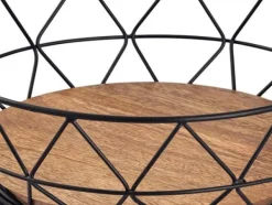 Serveringsfat & Skålar-Fruktkorg metallbröd korg frukt skål runt neo Ø 28 cm